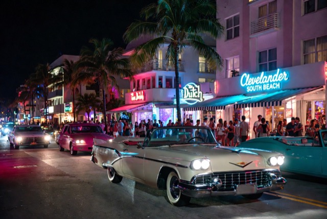 Ocean Drive After Dark